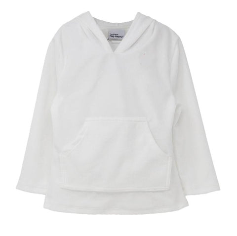 Zuma Terry Beach Hoodie White