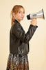 Molly Bracken - Black Moto Jacket