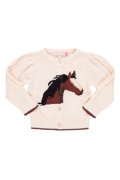 Pink Chicken - Wild Horse Cable Constance Sweater