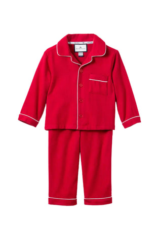 Petite Plume - Red Flannel Pajama Set