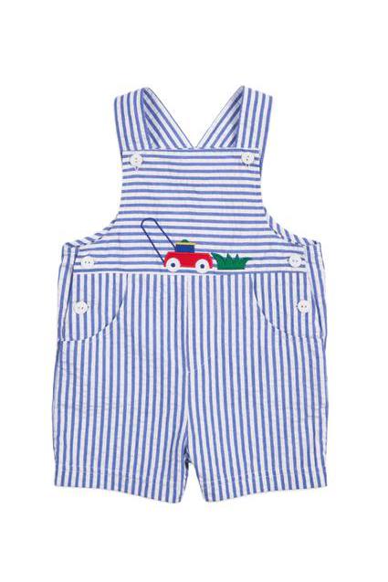 Florence Eiseman - Lawn Mower Stripe Seersucker Shortall