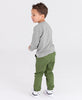 Ruffle Butts - Dusty Olive Slim Cargo Joggers