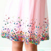 Sweet Wink - Pink Confetti Short Sleeve Tutu Dress