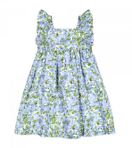 Busy Bees - Sawyer Flutter Sleeve Dress Blue Hydrangea