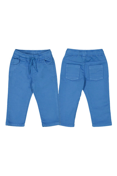 Pull on Pants Capri Blue