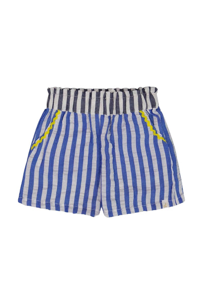 Deux Par Deux - Stripe Seersucker Short