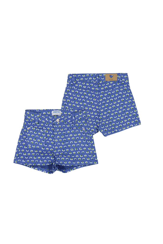 Patterned Shorts Indigo