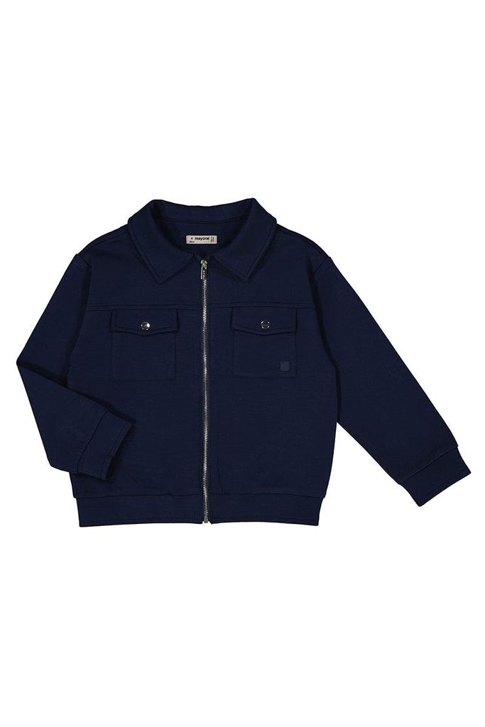 Interlock Jacket Navy