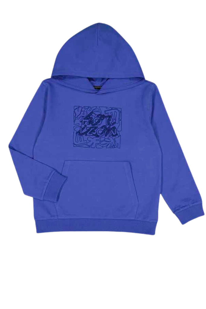 Graphic Pullover Blue