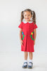 Florence Eiseman - Pockets & Flowers Pique Knit Infant Dress