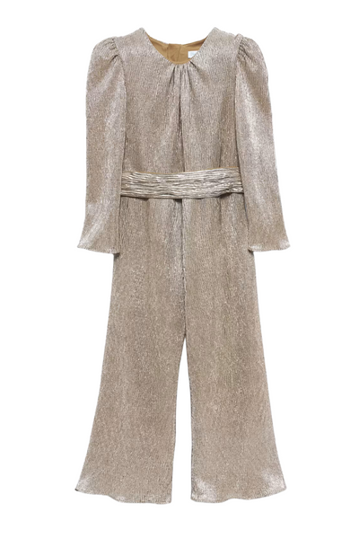 Bronze Knit Jumpsuit