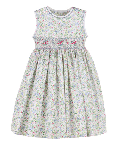 Luli & Me - Berry Bouquet Dress Lilac