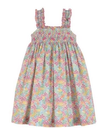 Luli & Me - Floral Jamboree Strap Dress