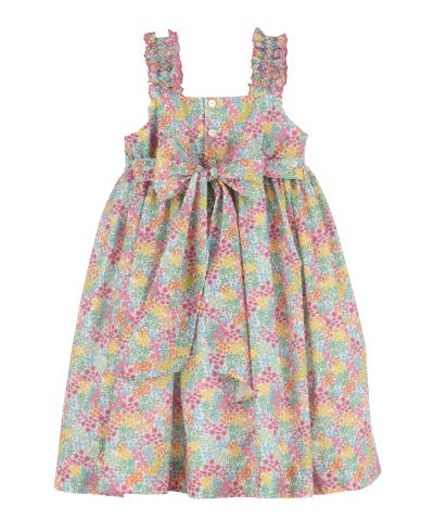 Luli & Me - Floral Jamboree Strap Dress 7-16