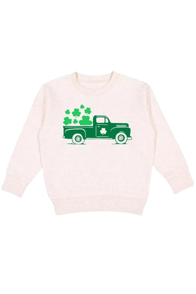 Shamrock Truck St. Patrick's Day Sweatshirt