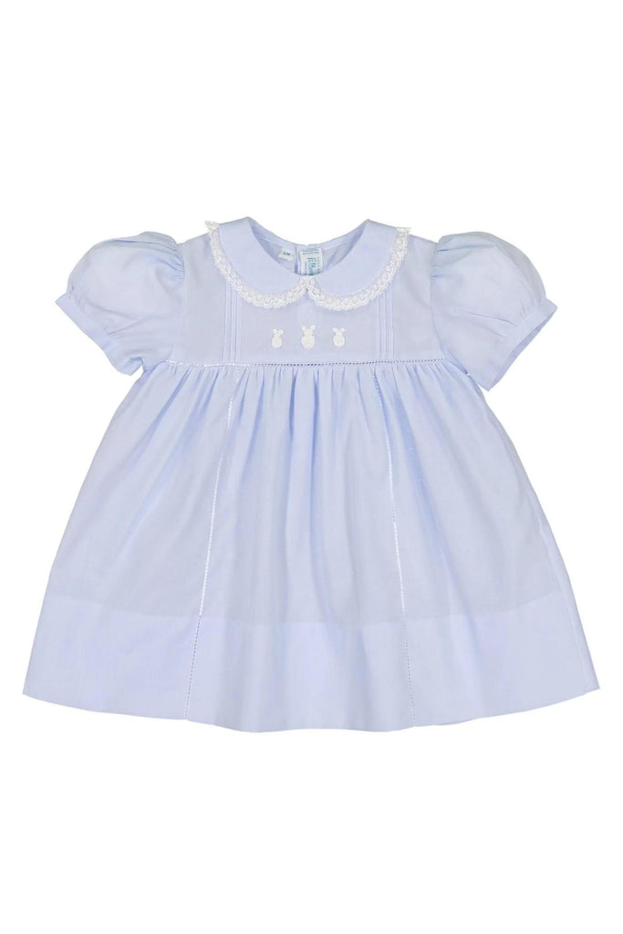 Feltman Brothers - Pastel Blue Bunny Dress