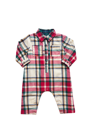 Pink Chicken - Holiday Tartan Easton Jumper