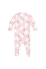 Pink Bunnies Bamboo Romper