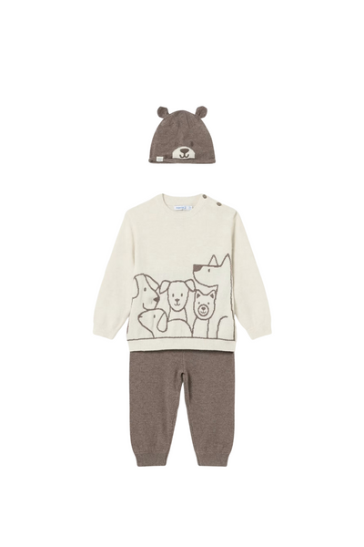 3 Piece Mole Knit Set