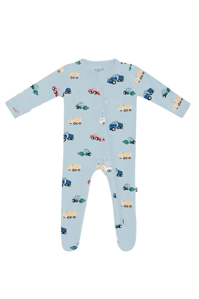 Kyte Baby - Construction Zippered Footie