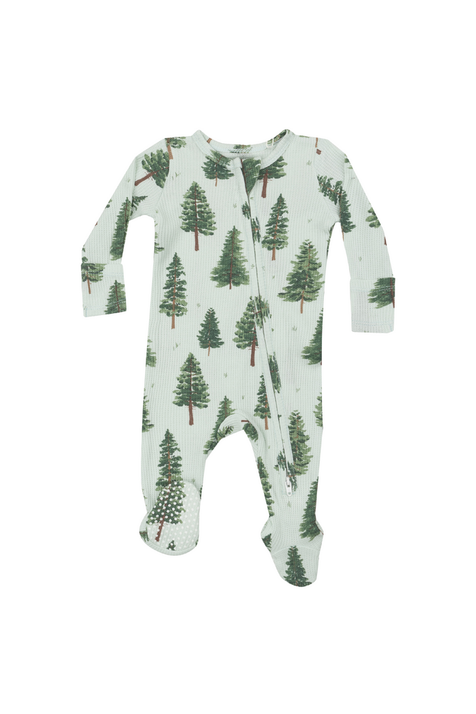 Angel Dear - Forest Trees 2 Way Zipper Footie