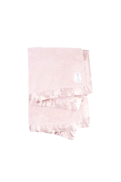 Little Giraffe Chenille Blanket - Pink