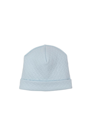 Classic Jacquard Light Blue Hat