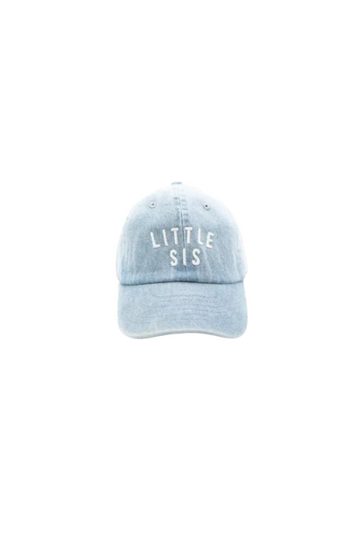 "Little Sis" Trucker Hat - Denim