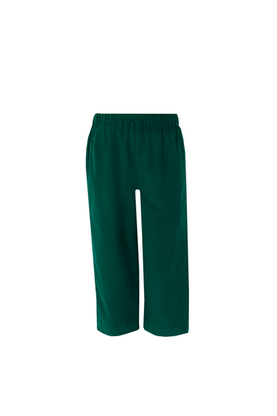 Claire & Charlie - Hunter Green Corduroy Pants