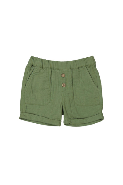 Sage Green Wide Leg Shorts