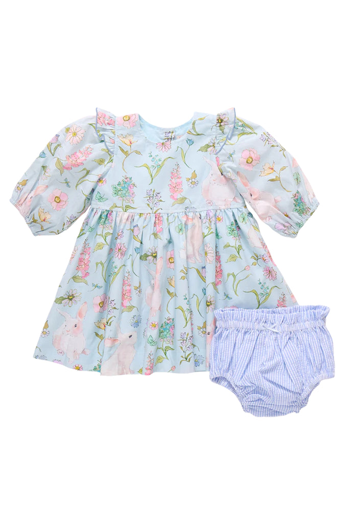 Pink Chicken - Brooke Dress Set Botannical Bunnies