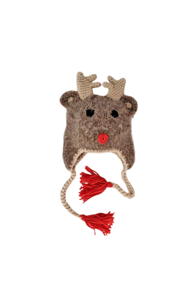 Huggalugs - Rudolph Reindeer Beanie