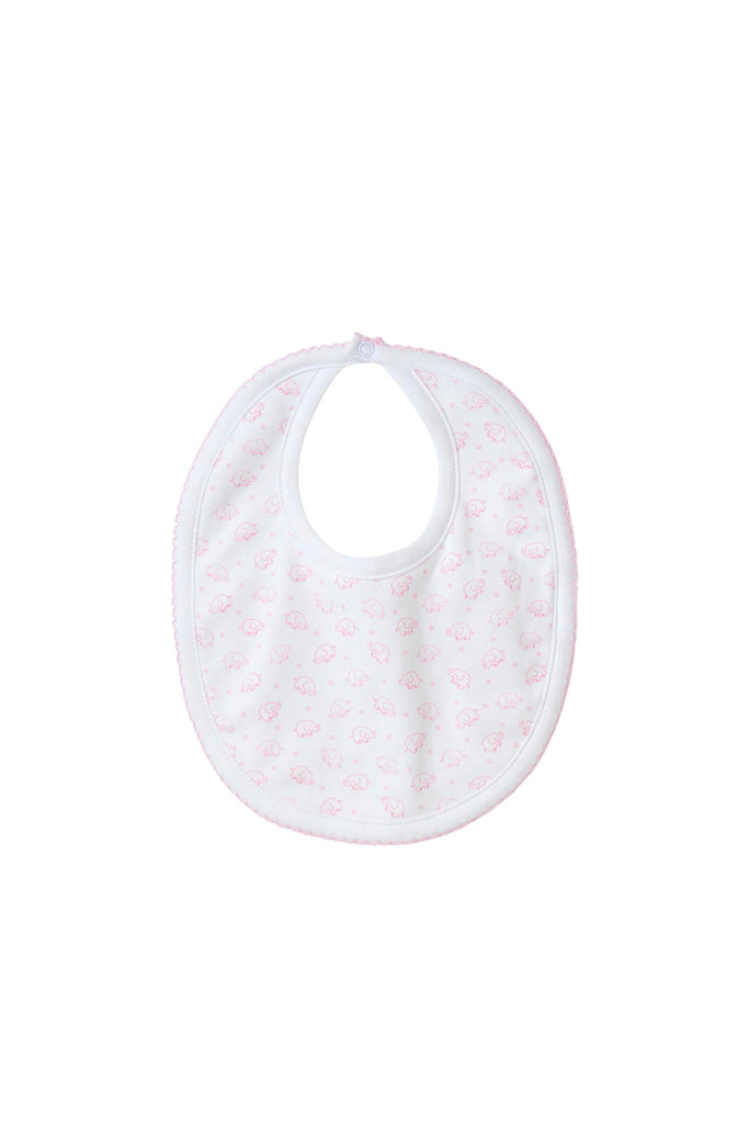 Kissy Kissy - Ele-Fun Pink Bib