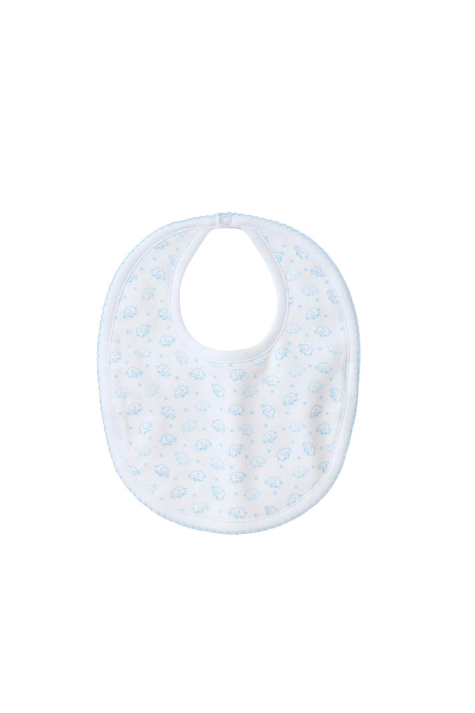 Kissy Kissy - Ele-Fun Blue Bib