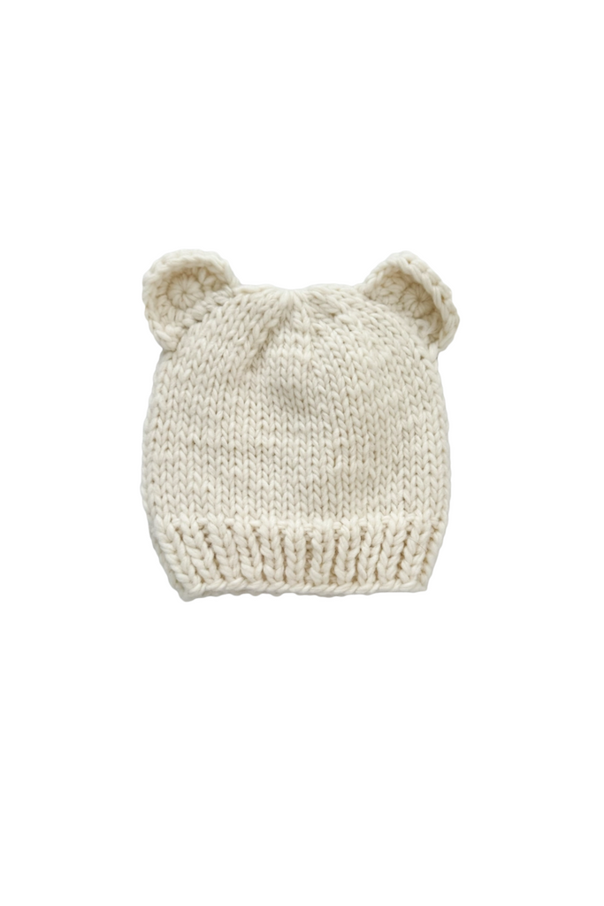 Blueberry Hill - Cream Bear Hat