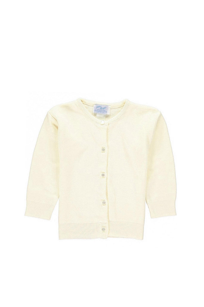 Basic Infant Cardigan - Ivory