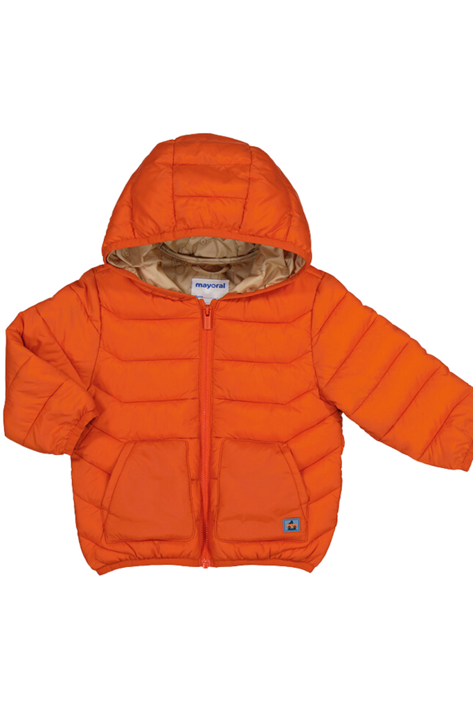 Orange Padded Jacket