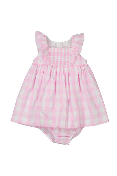 Vichy Checked Dress and Bloomer Set