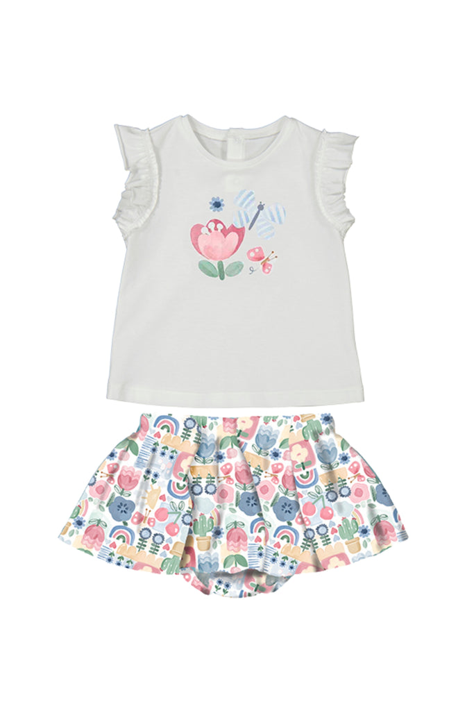 Printed Tee and Bloomer Set