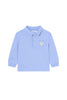 Blue Bear Applique Polo Shirt