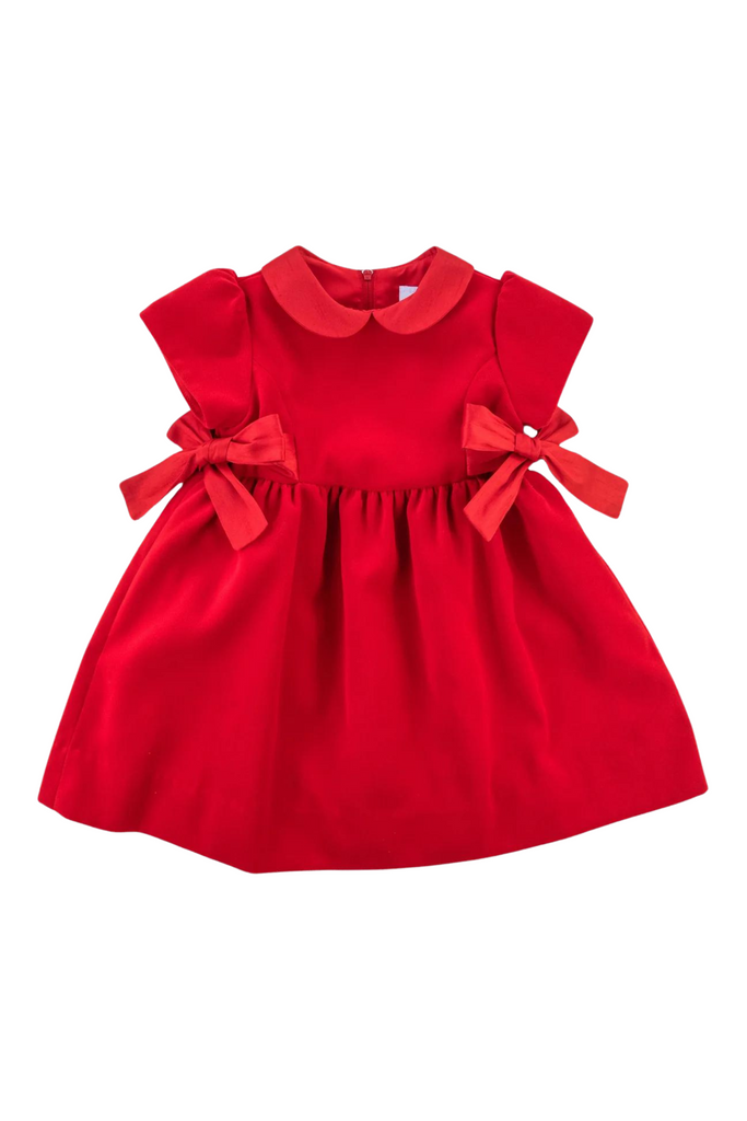 Florence Eiseman - Side Bows Velvet Dress