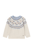 Stone Jacquard Sweater