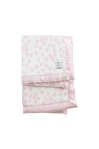 Little Giraffe Luxe Confetti Blanket - Pink