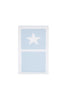 Star Knit Blanket - Light Blue