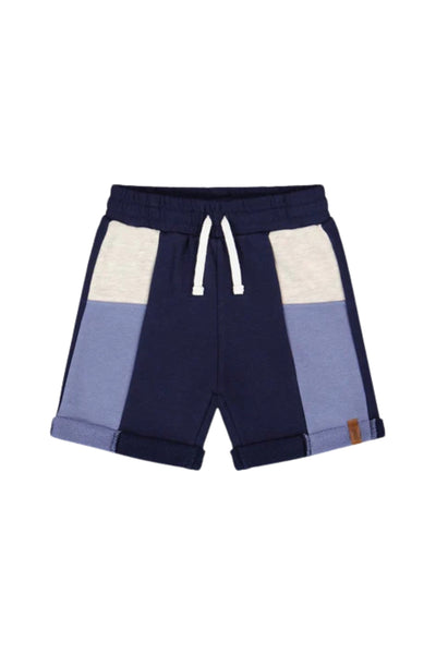 Deux Par Deux - French Terry Color Block Short