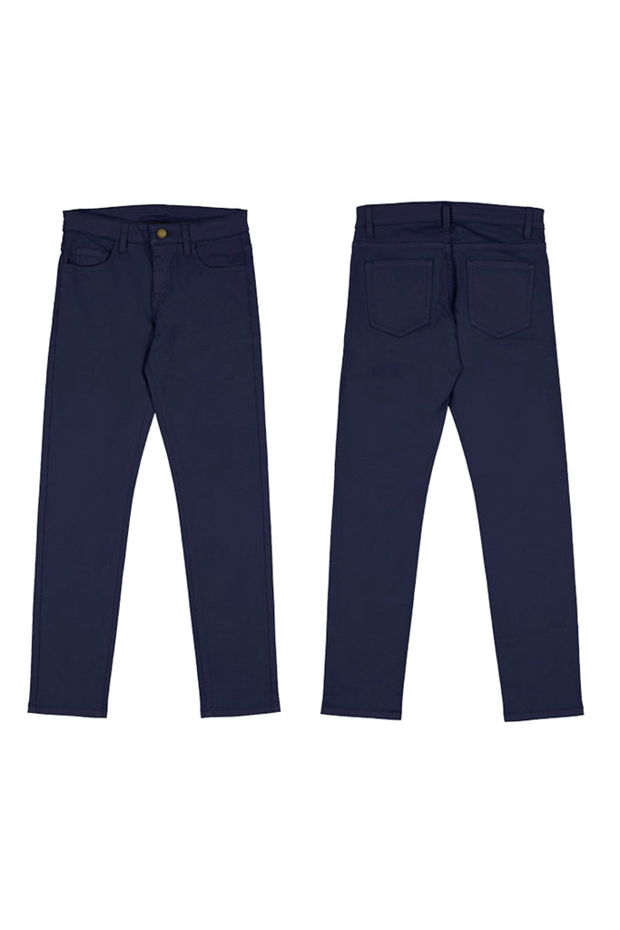 5 Pocket Slim Fit Pant Navy