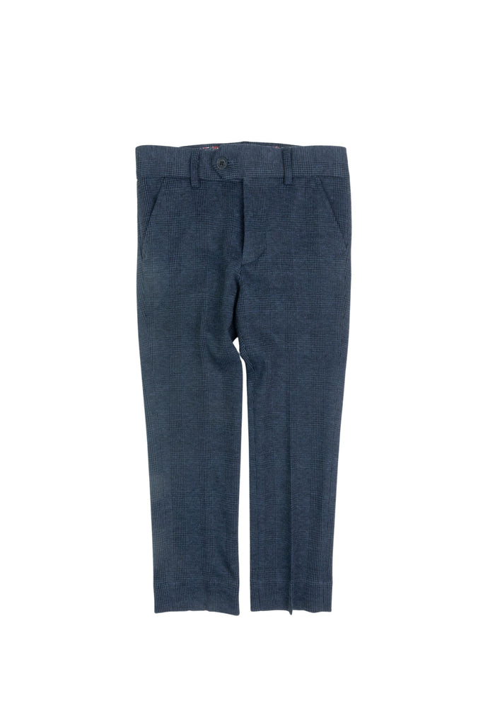 Appaman - Indigo Wales Check Stretchy Suit Pant