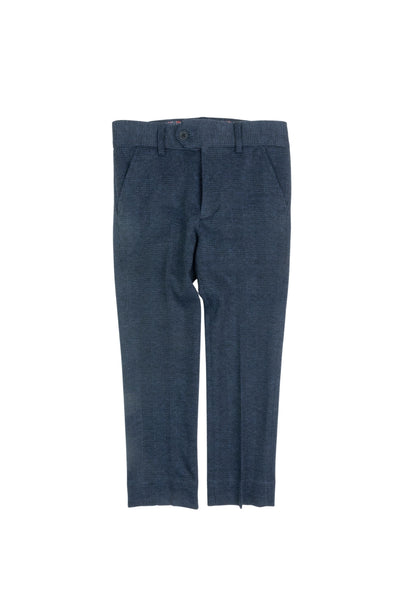 Appaman - Indigo Wales Check Stretchy Suit Pant