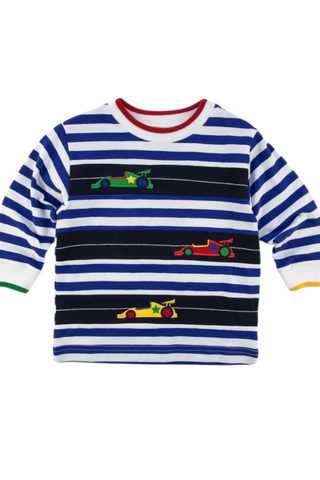 Racecars Stripe Knit Shirt