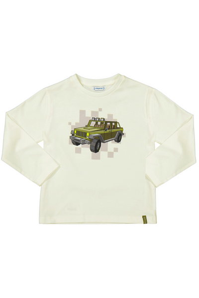 Long Sleeve Moss Car Shirt